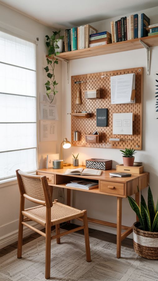 Clever Vertical Storage Ideas for Small Home Offices