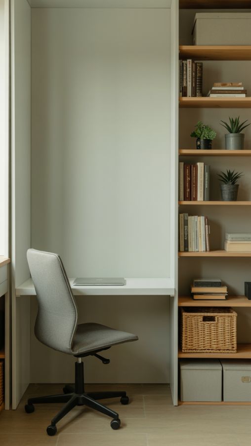 Closet Office Ideas – Small Space Home Office Transformation