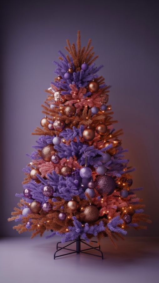 Color-Focused Christmas Tree Ideas