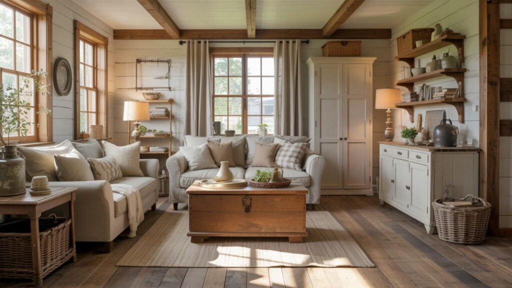 25 Stunning Country Farmhouse Decor Ideas for a Cozy Rustic Home ...