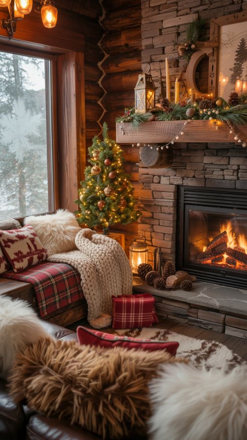 Creating Inviting Focal Points in a Mountain Lodge Holiday Home