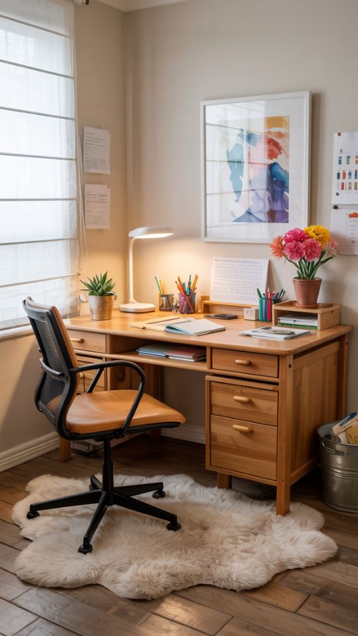 Creating a Cozy and Inspiring IKEA Home Office Workspace