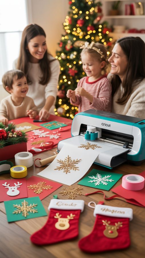 Creative Christmas Cricut Decor Ideas for Kids – Fun Family Crafting Moments