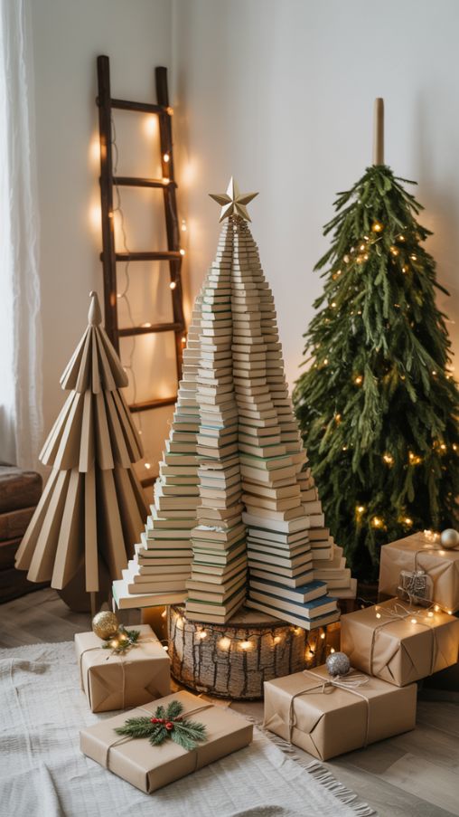 Creative DIY Sustainable Christmas Tree Ideas for Eco-Friendly Home Decor
