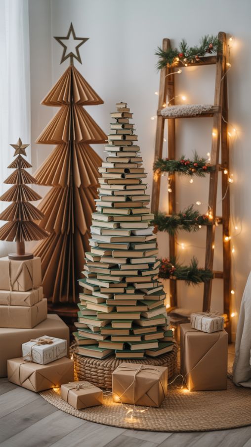Creative DIY Sustainable Christmas Tree Ideas for Eco-Friendly Home Decor