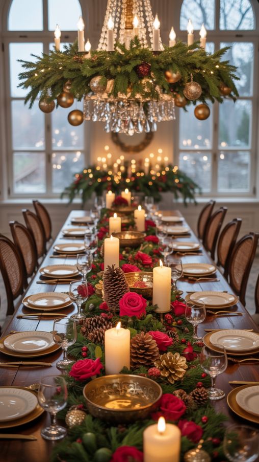 Creative Ideas for Dining Room Christmas Decor