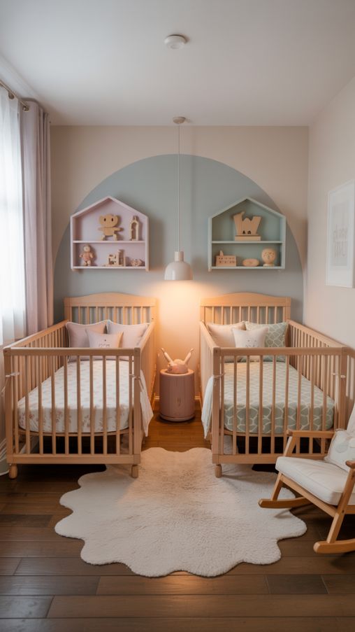 Creative Ideas for Twin and Shared Nurseries in Bloxburg