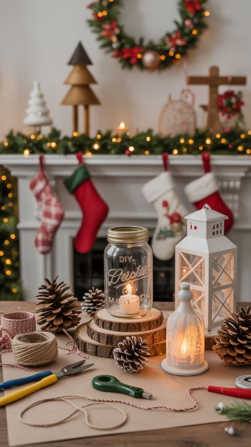 DIY Pretty Christmas Decorations, Handmade Holiday Decor, Festive Christmas Craft Ideas