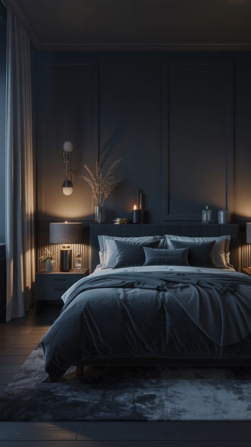 Dark Bedroom Ideas – Cozy, Stylish, and Modern Aesthetic
