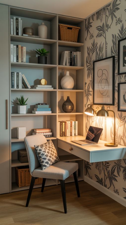 Decorating Your Closet Office – Personalized Small Space Ideas