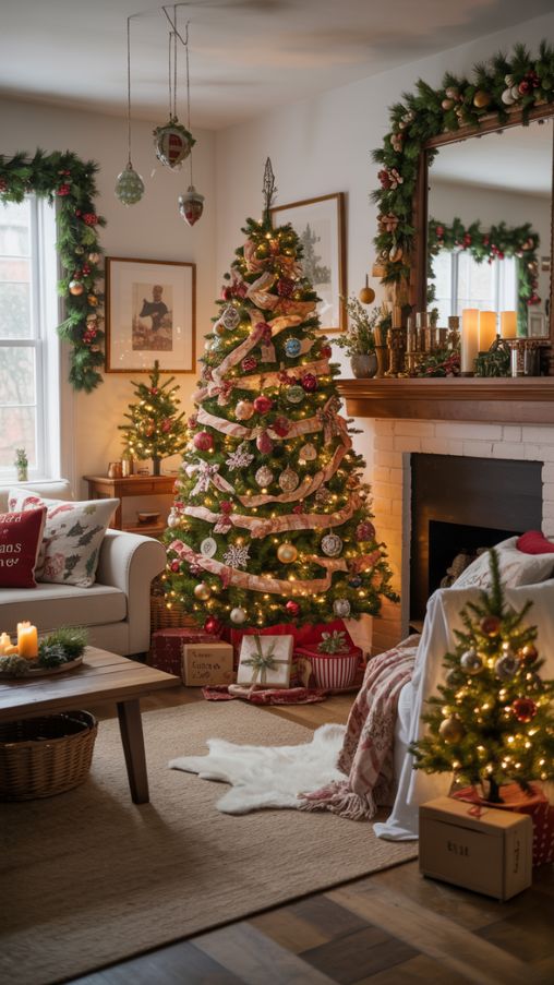 Decorating Your Living Room with Christmas Magic