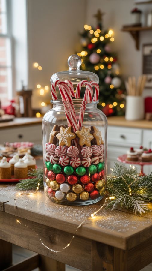 Edible Christmas Vase Filler Ideas for a Whimsical Holiday Touch