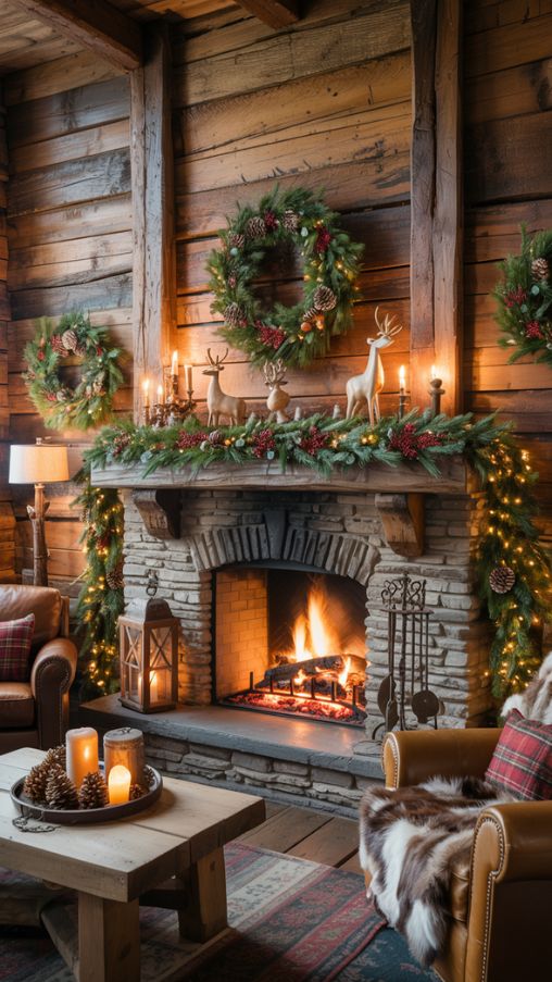Essential Elements of Mountain Lodge Christmas Decor