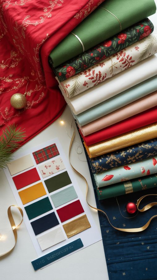 Fabric and Color Combinations That Shine – Inspiring Christmas Quilt Palette Ideas