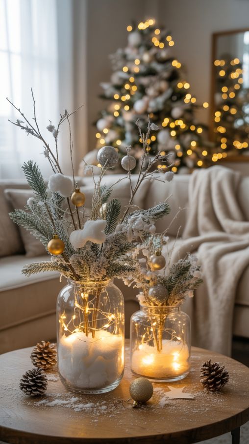 Fairy Light Christmas Vase Filler Ideas for a Magical Holiday Glow