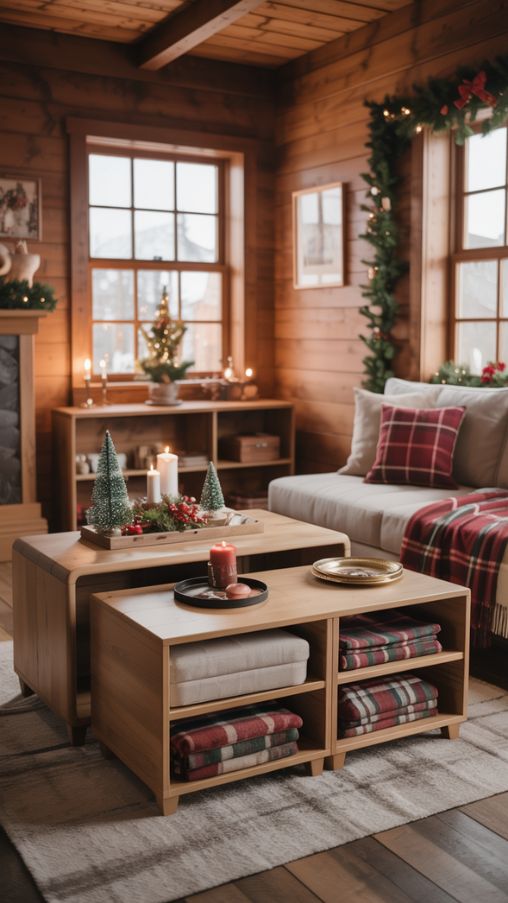 Flexible and Multi-Purpose Furniture for Small Cabin Spaces