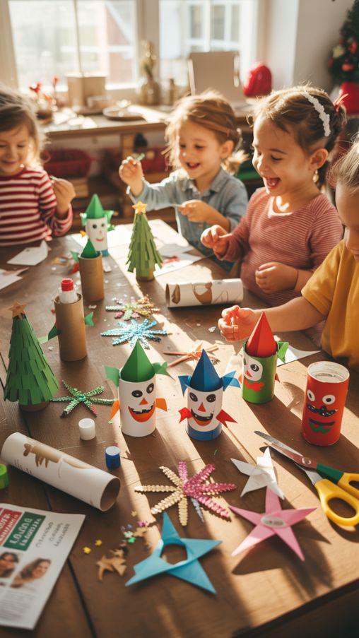 Fun and Kid-Friendly Upcycled Christmas Crafts for a Creative Holiday