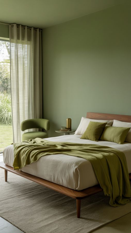 Furniture Ideas for Green Bedrooms – Stylish, Balanced, and Modern Decor Inspiration