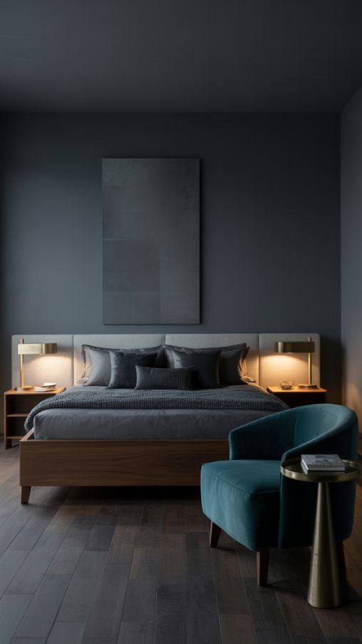 Furniture Selection for Dark Bedrooms – Stylish and Sophisticated Dark Interior