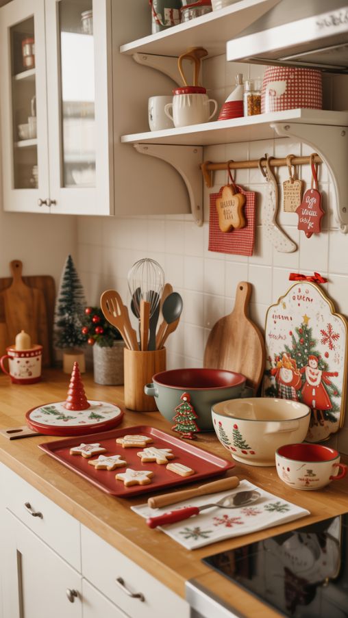 Holiday Kitchen and Baking Decor