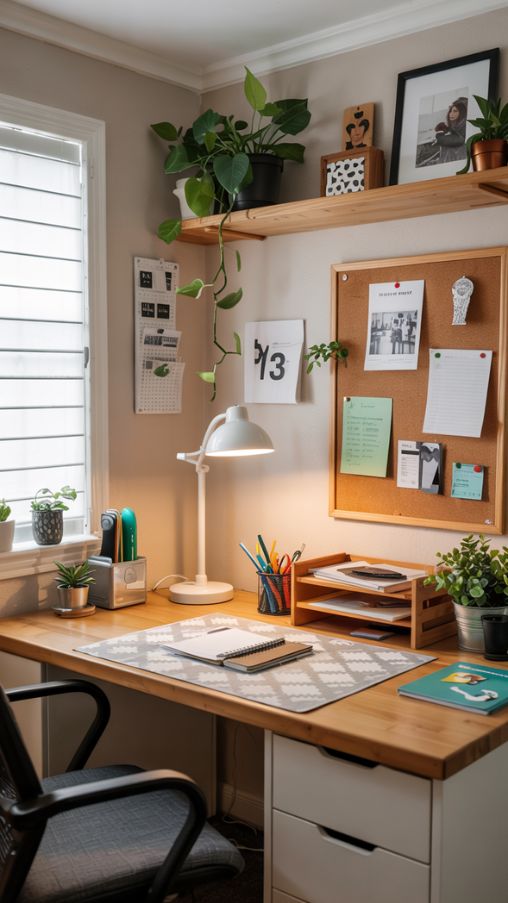Home Office Lighting and Accessories for a Cozy and Productive IKEA Workspace