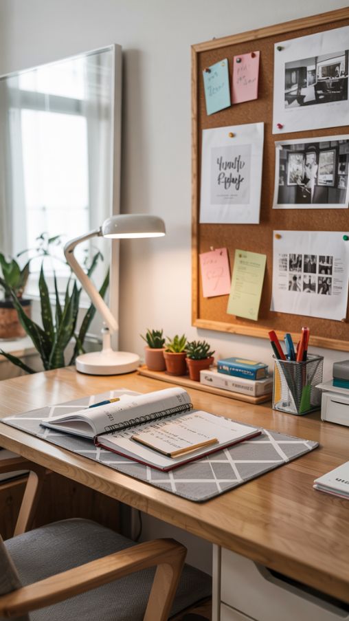 Home Office Lighting and Accessories for a Cozy and Productive IKEA Workspace