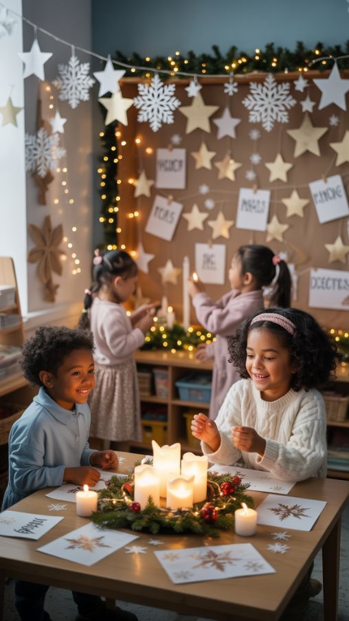 Inclusive Holiday Decor for All Students – Winter Classroom Decorations Focused on Togetherness