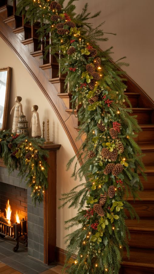 Incorporating Plants and Natural Elements in Old Fashion Christmas Decor