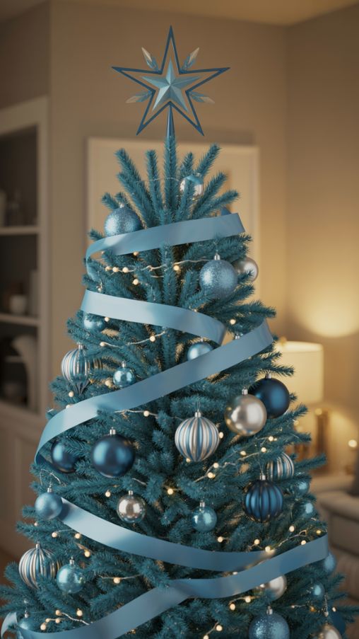 Layering and Placement Tips for Blue Christmas Trees: How to Create Depth and Balance