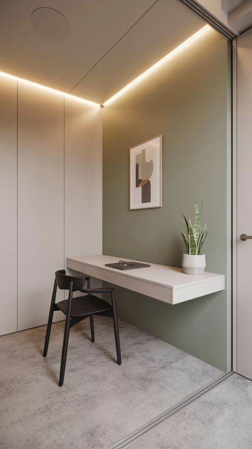 Minimalist Basement Office Ideas for a Productive Workspace