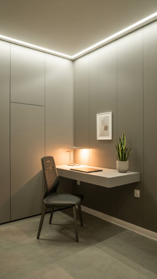 Minimalist Basement Office Ideas for a Productive Workspace