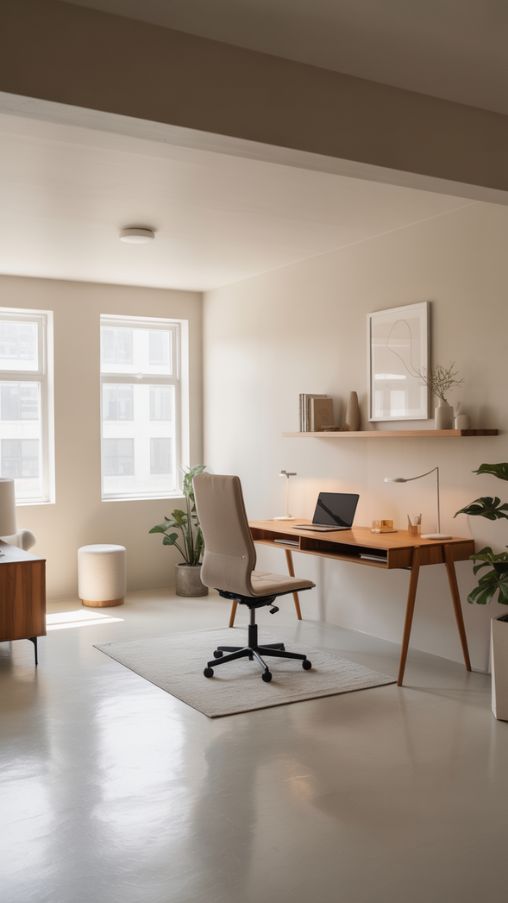 Minimalist Bloxburg Office Design