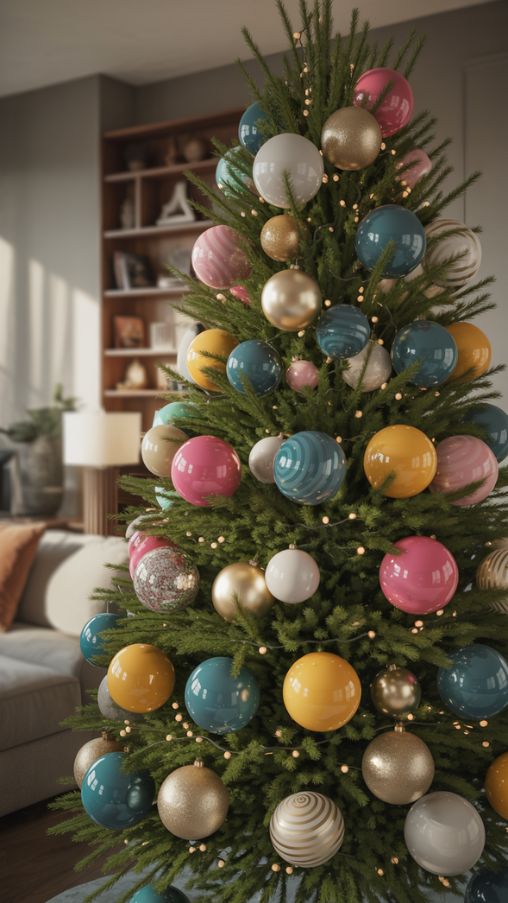 Multi-Colored vs. Neutral Ornaments for 2025
