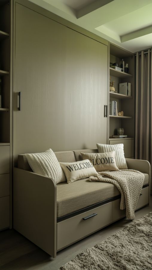 Multi-Functional Beds and Sofas for Office Guest Room Combos