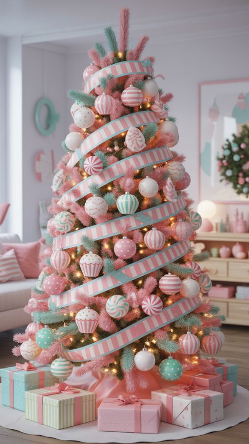 Candyland Fantasy Christmas Tree Ideas
