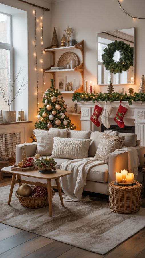 Room Christmas Decor Ideas Living Room