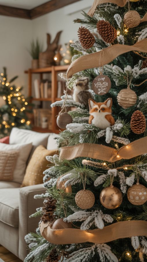 Rustic Charm Christmas Tree Ideas