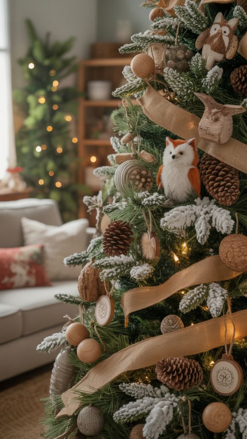 Rustic Charm Christmas Tree Ideas