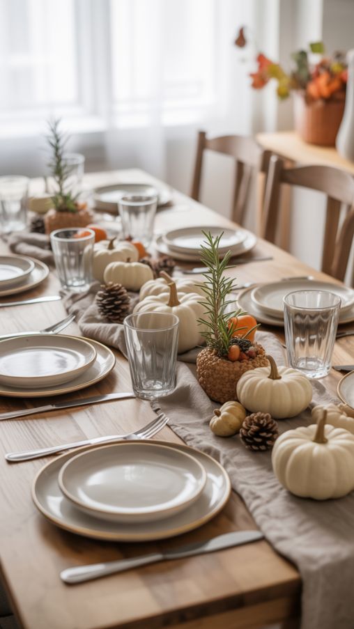 25 Stunning Simple Thanksgiving Table Decor Ideas for a Cozy Feast ...