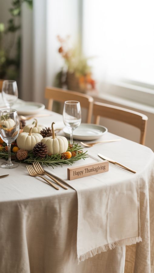 25 Stunning Simple Thanksgiving Table Decor Ideas for a Cozy Feast ...