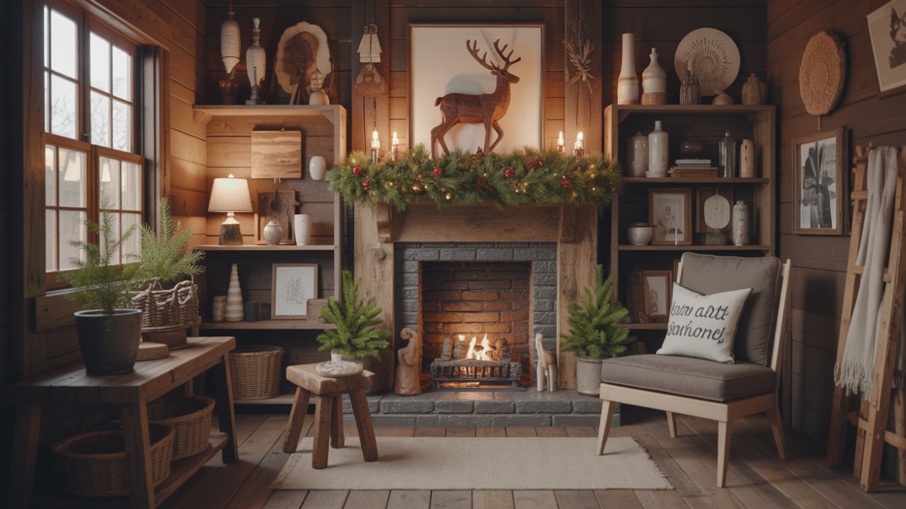 Small Cabin Christmas Decor Ideas