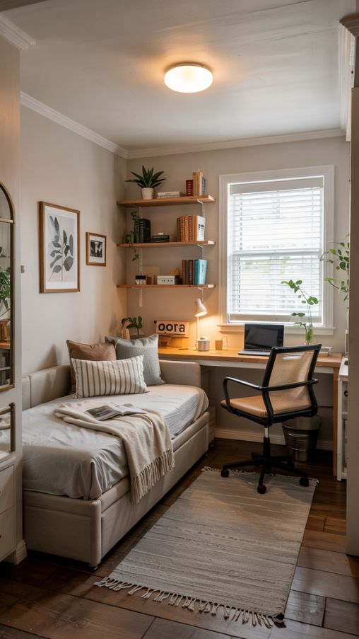 Small Space Solutions for Compact Daybed Office Guest Rooms