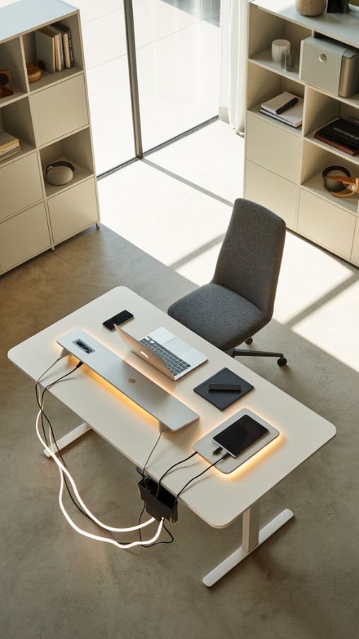 Smart and Tech-Friendly Office Desk Ideas