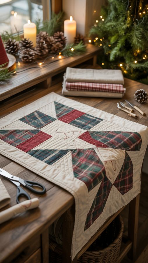 Sustainable Quilting for the Holidays – Eco-Friendly Christmas Quilt Inspiration