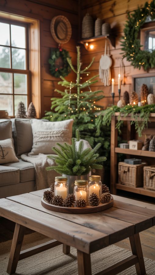 Sustainable and Eco-Friendly Cabin Christmas Decor