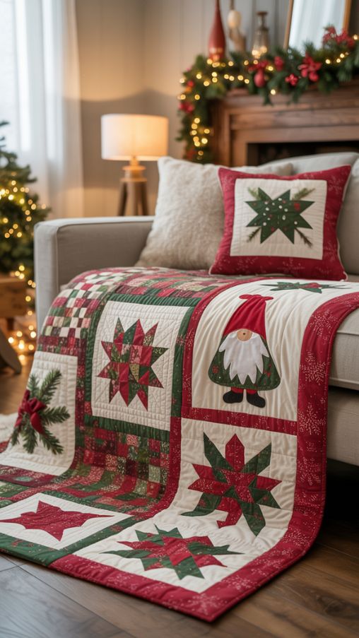 The Magic Behind Christmas Quilting – Cozy Holiday Quilt Inspiration