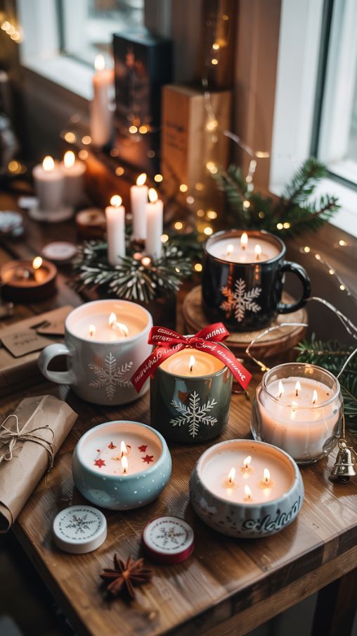 Unique Christmas Candle Gift Ideas for a Personal Holiday Touch