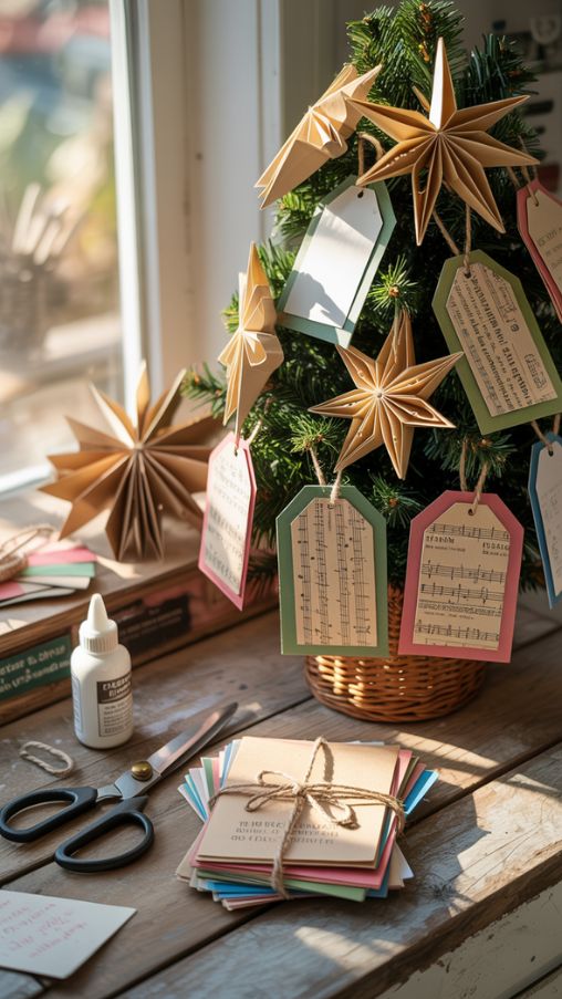 Creative Paper-Based Upcycled Christmas Crafts for a Sustainable Holiday