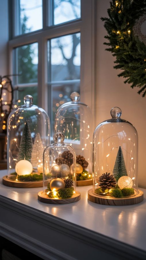 Using Lights to Enhance Your Christmas Cloches for a Magical Holiday Glow