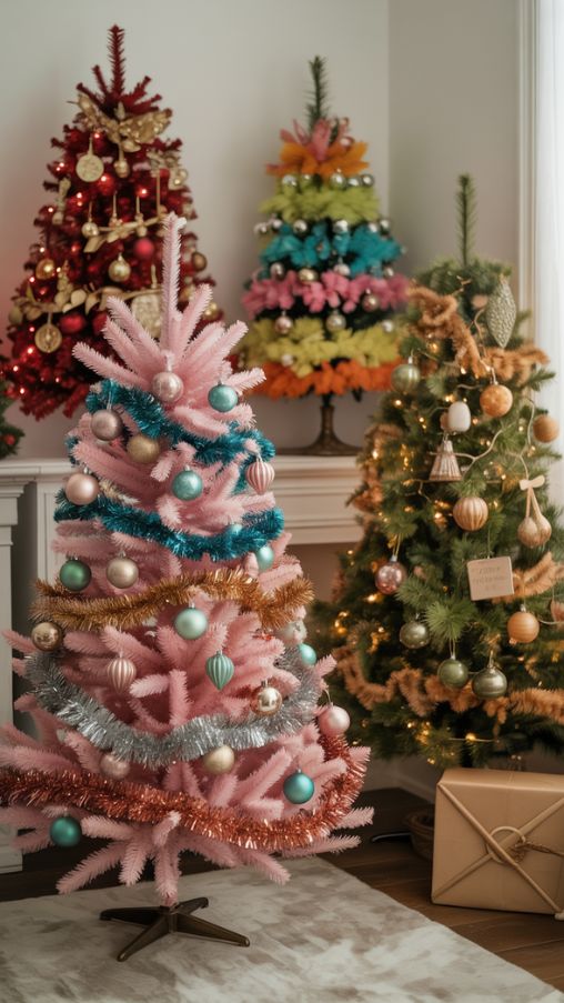 Vintage Christmas Tree Color Palettes That Evoke Nostalgia